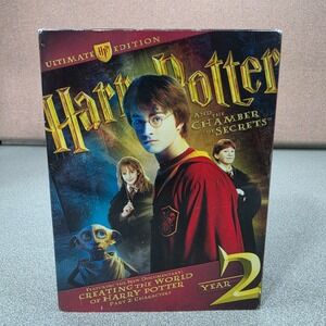 Warner Bros Harry Potter Chamber of Secrets Ultimate Edition DVD Red Excellent